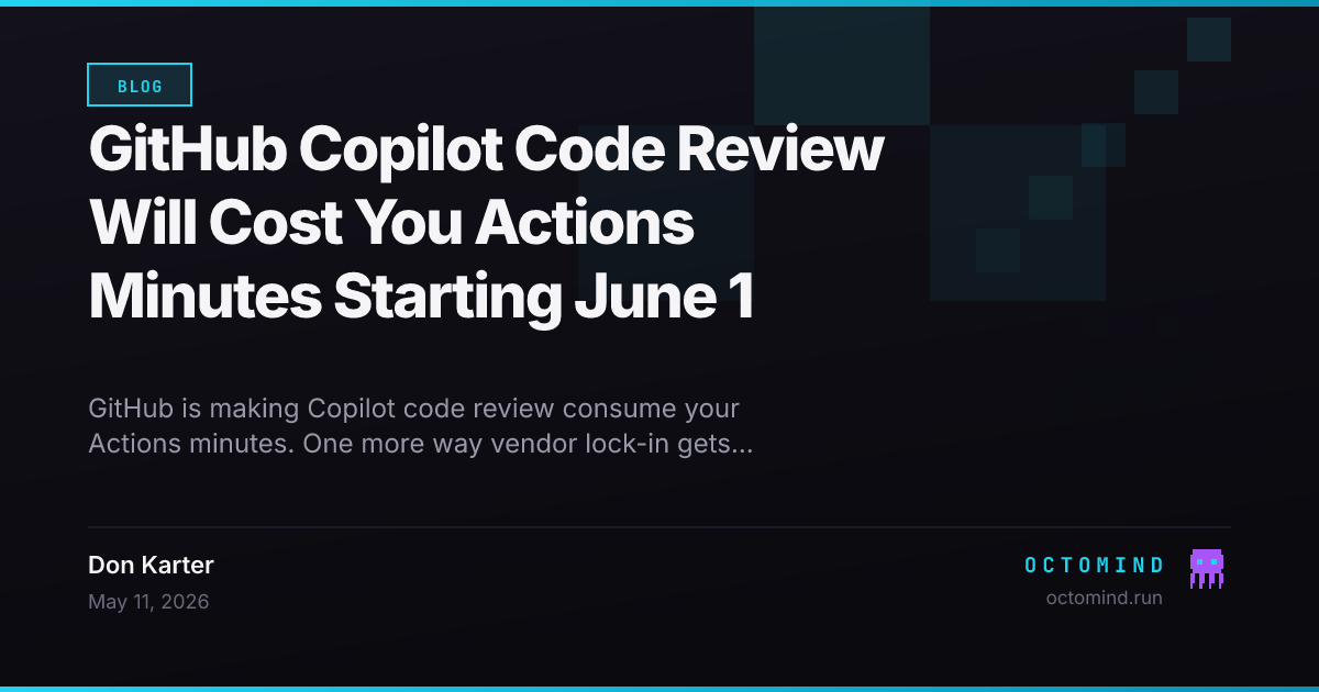 GitHub Copilot code review billing change diagram